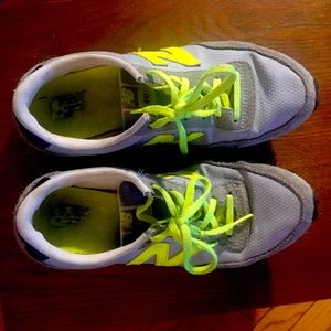 New Balance for J Crew Neon sneakers.